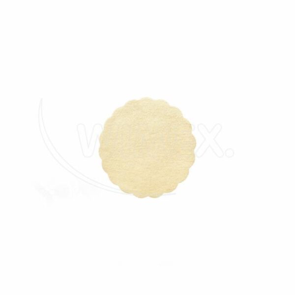 Rozetka (PAP-Airlaid) PREMIUM béžová O9cm [500 ks], Krémová