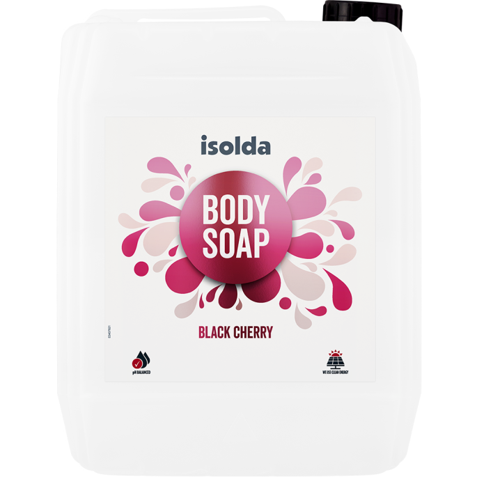 ISOLDA Black cherry body soap 5 l